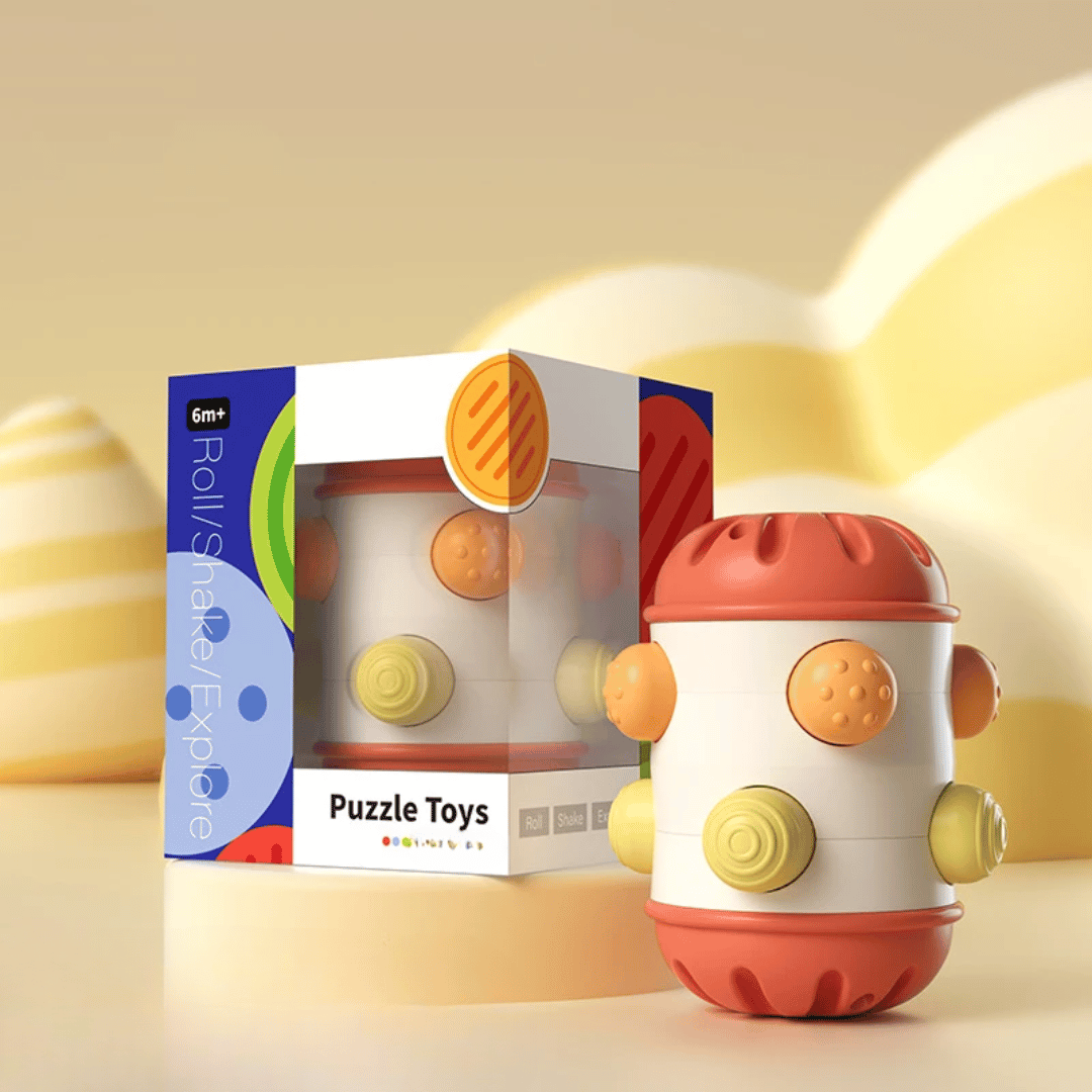 Sensory Baby Roll™ - Gattona e afferra - Giocattolo sensoriale