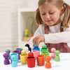 Canale colore – Apprendimento e scoperta – Gioco di selezione dei colori in legno Montessori