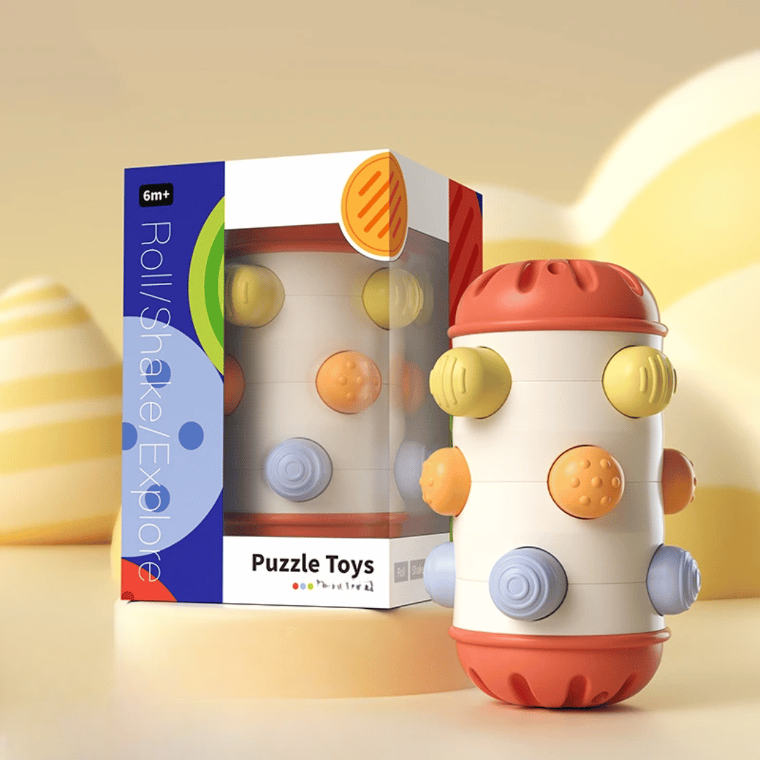 Sensory Baby Roll™ - Gattona e afferra - Giocattolo sensoriale