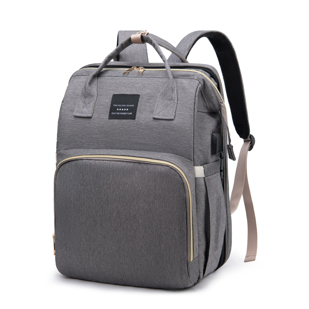 Nuvella Baby – Sempre pronti – Borsa multifunzionale per pannolini con lettino