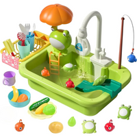Thumbnail for Children Kitchen – Divertimento e apprendimento in acqua – Lavandino 2 in 1