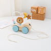 Bead Tracks™ – Treno, auto e abilità motorie - Set di perline e trascinatori in legno