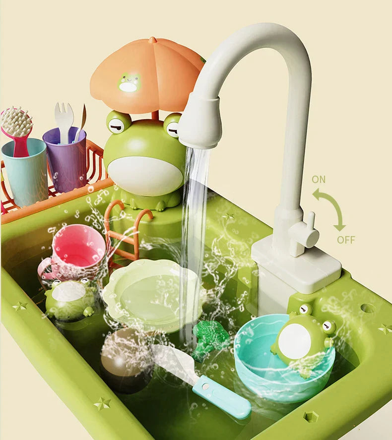 Children Kitchen – Divertimento e apprendimento in acqua – Lavandino 2 in 1
