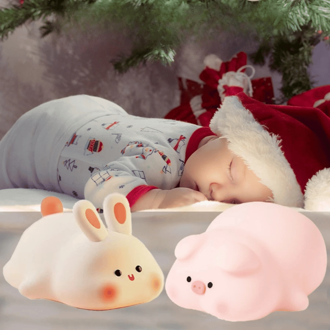 Squeezie Night Light™ - Morbidi amici luminosi - Luce notturna