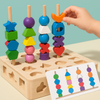 Woods™ - Incoraggiare la creatività e migliorare le abilità - Set di puzzle montessoriani colorati