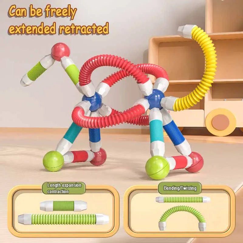 Magnetic Sticks - Costruzioni infinite - Bastoncini magnetici flessibili