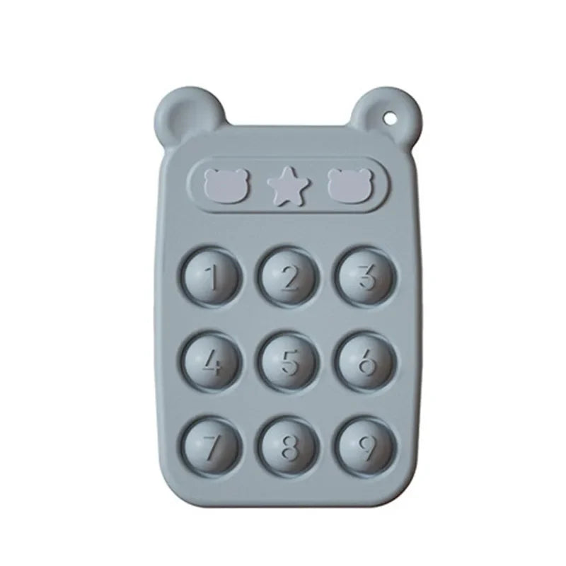 Fidget Toy™ - Anello per la dentizione e giocattolo fidget - Telefono giocattolo in silicone