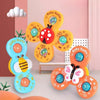 Bath Spinner Set™ - Nella vasca da bagno o in auto - Snack spinner ad aspirazione