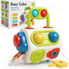 Montessori Busy Cube™ – Svago in viaggio - Cubo sensoriale