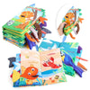 Soft Tail Book™ – Alla scoperta del mondo – Libro sensoriale per bambini