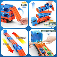 Thumbnail for Mega Transporter - Divertimento da corsa 9 in 1 - Camion giocattolo trasformabile