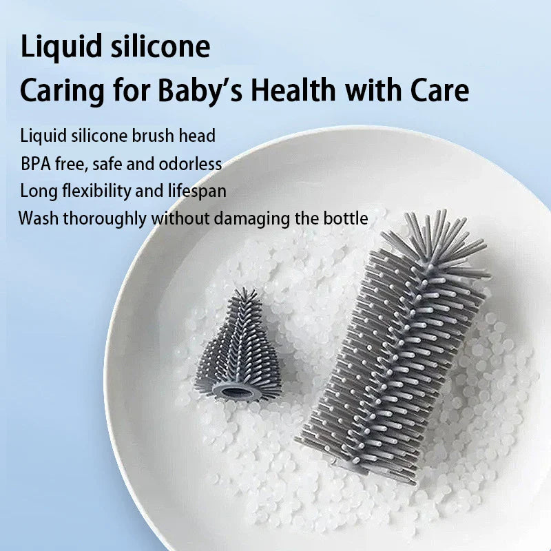 Bottle Cleaning Kit™ - Kit portatile per la pulizia - Spazzolino e pulitore per biberon