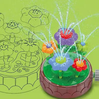 Thumbnail for Aqua Bloom - Gira e spruzza - Giocattolo acquatico Spruzzatore a forma di fiore
