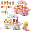 Wooden Gelato™ – Fantasia glaciale – Gioco di ruolo del furgone dei gelati