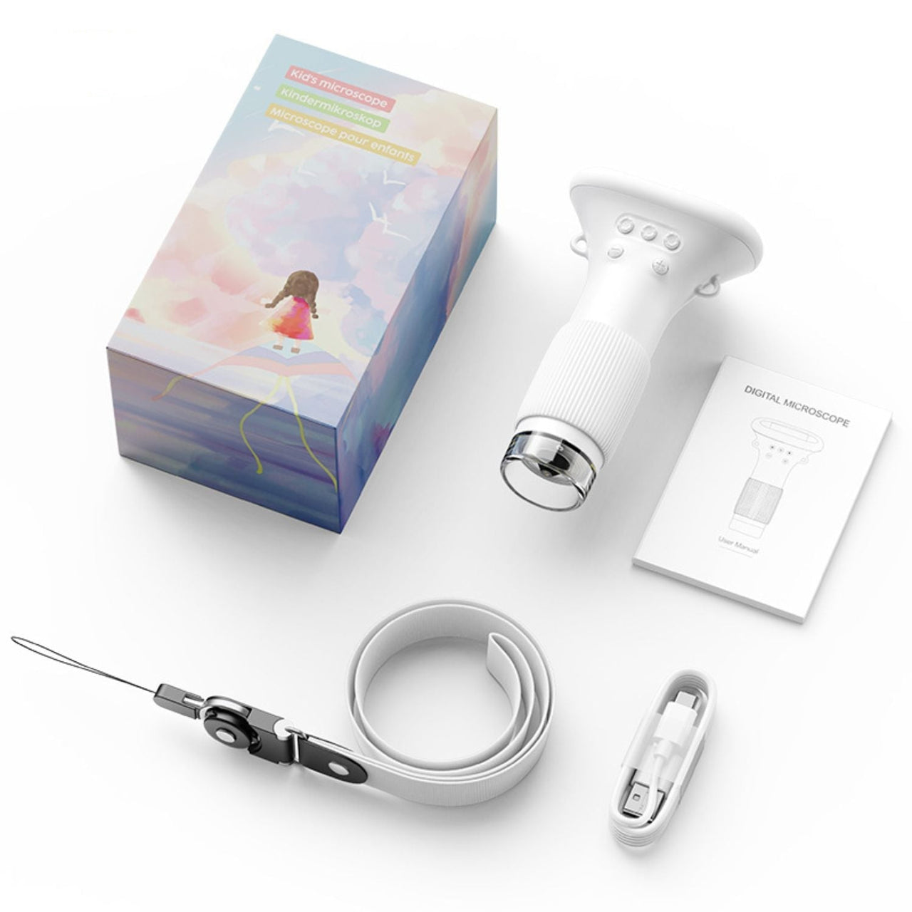 Kids Microscope – Scoperta della scienza – Microscopio portatile