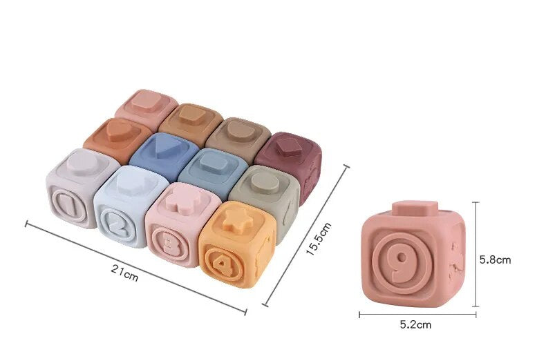 Koala Cubes™ - Torre impilabile - Giocattoli da masticare per bambini