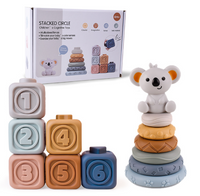 Thumbnail for Koala Cubes™ - Torre impilabile - Giocattoli da masticare per bambini