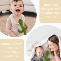 Thumbnail for Happy Cactus™ - Giocattolo che risponde ai suoni - Cactus danzante