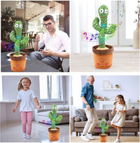 Thumbnail for Happy Cactus™ - Giocattolo che risponde ai suoni - Cactus danzante