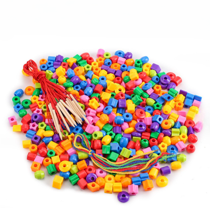 Rainbow Lacing Beads™ – Esperimenti di cucito - Perline arcobaleno