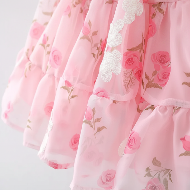 Girls Butterfly Dress – Carina e leggera – Abito da bambina