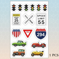 Thumbnail for KidoTape – Colorato e pratico – Set di nastri adesivi per segnaletica stradale