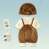 Thumbnail for MiniSnow – Accogliente e protettivo – Tutina e cappellino in peluche