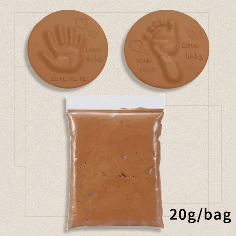 Baby Imprint Clay Kit – Ricordo & Unico – Set per impronte in argilla