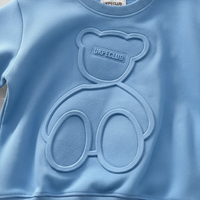Thumbnail for LittleCloud – Comodo e accogliente – Maglione con motivo 3D a forma di orso