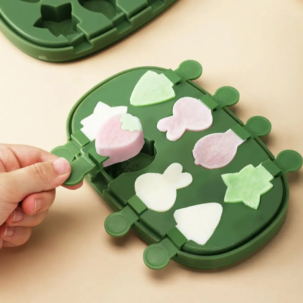 LollyFun – Creativo e pratico – Stampo per ghiaccioli in silicone con contenitore per la conservazione