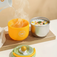 Thumbnail for MealMate – Pratico e isolante – Ciotola da pranzo in acciaio inossidabile con cucchiaio
