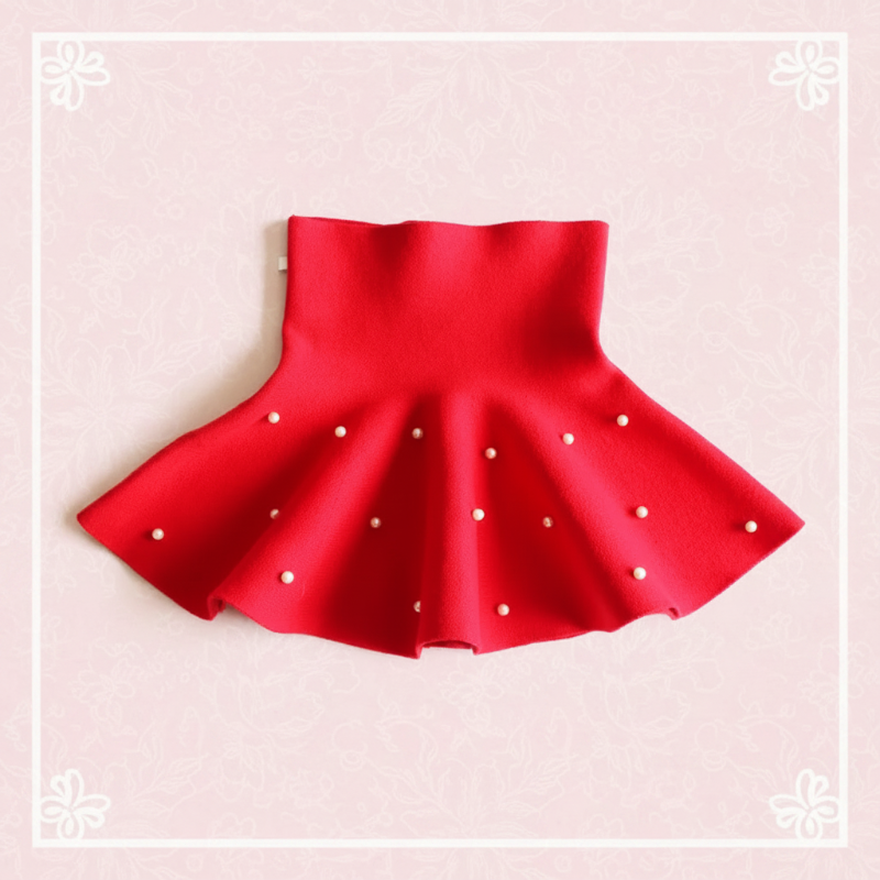 Girls Knitted Skirt – Comfort e stile – Gonna per bambina