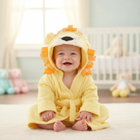 Thumbnail for CozyNest – Morbido e assorbente – Accappatoio con disegno di animali