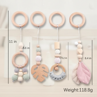 Thumbnail for Wooden Baby Rattle Toy – Sensorialità e sicurezza – Baby Gym