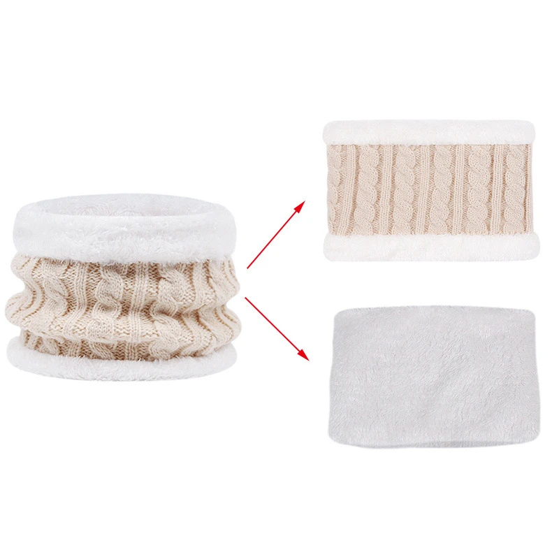 CozyPom – Caldo e morbido - Set invernale con berretto, sciarpa e guanti