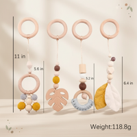 Thumbnail for Wooden Baby Rattle Toy – Sensorialità e sicurezza – Baby Gym
