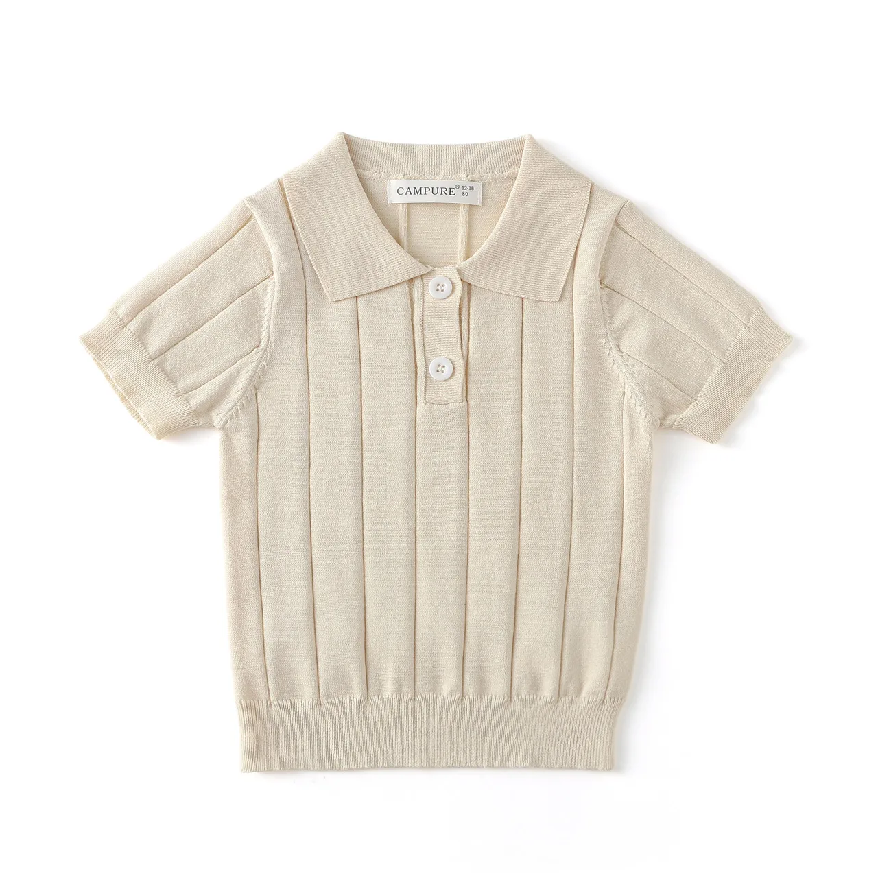 MiniLuxe – Elegante e comoda – Polo in tessuto a maglia