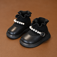 Thumbnail for PearlCharm – Eleganti e carini – Stivaletti da bambino con dettagli in perline