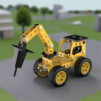 Thumbnail for MetalBuild – Robusto ed educativo – Set di veicoli da costruzione