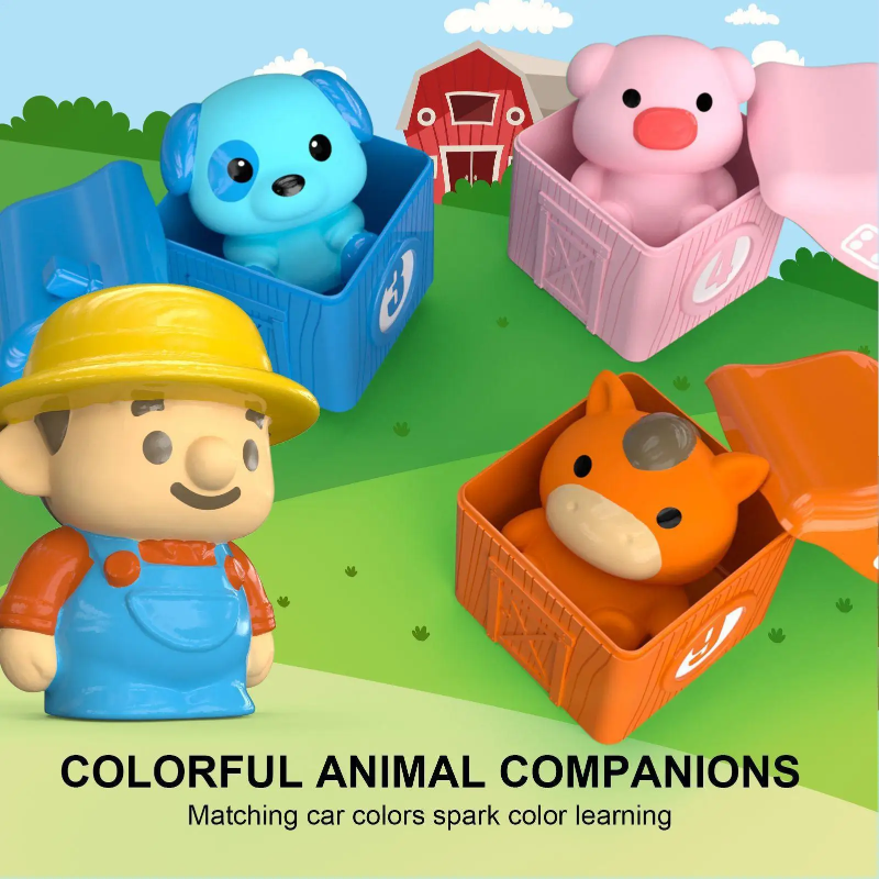 SmartTrain – Educativo e divertente – Set di trenini giocattolo per bambini