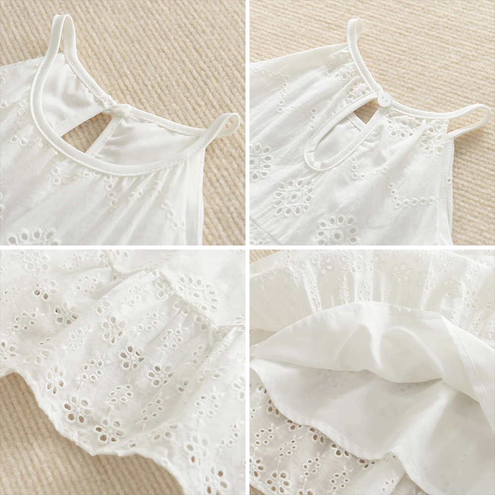 BohoBelle – Elegante e comoda – Abito con dettagli ricamati