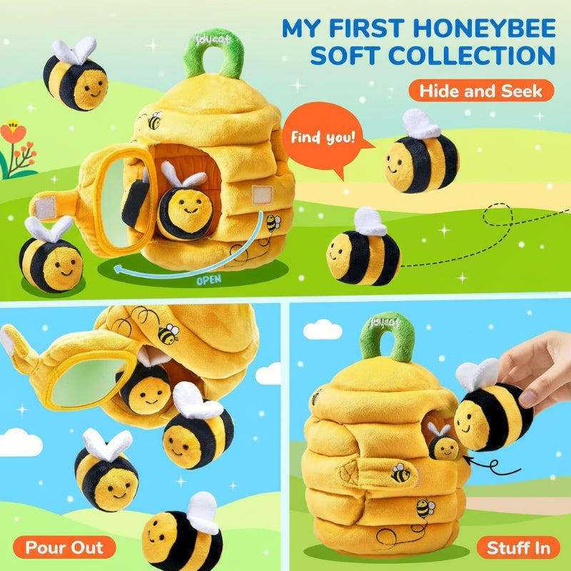 JungleHive – Gioco e apprendimento – Peluche sensoriale nel bosco