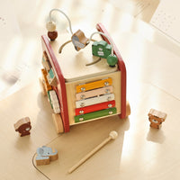 Thumbnail for BusyRide – Educativo e versatile – Bus delle attività Montessori in legno