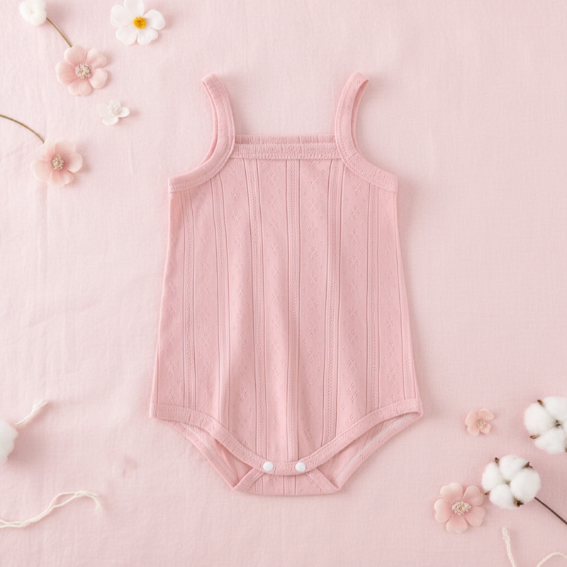 Summer Bodysuit – Leggero e confortevole – Body in maglia per neonati
