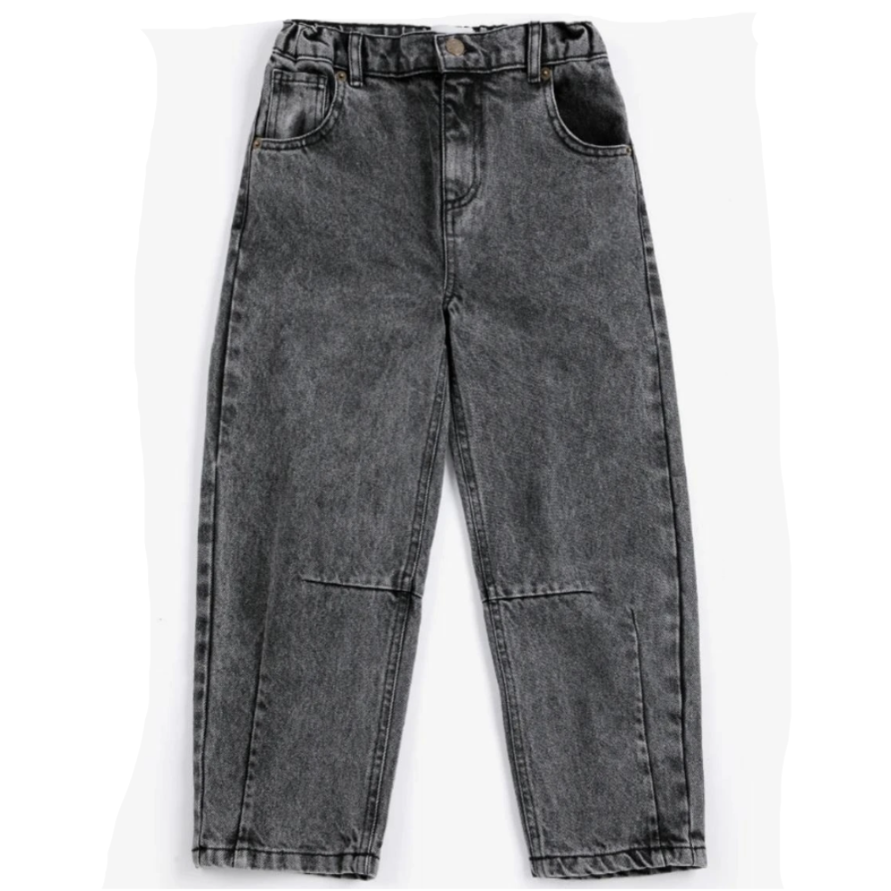 TrendStyle – Alla moda e comodi – Pantaloni da bambino in stile jogging-denim