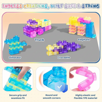 Thumbnail for JellyBuild – Morbidi e creativi – Mattoncini flessibili in gelatina