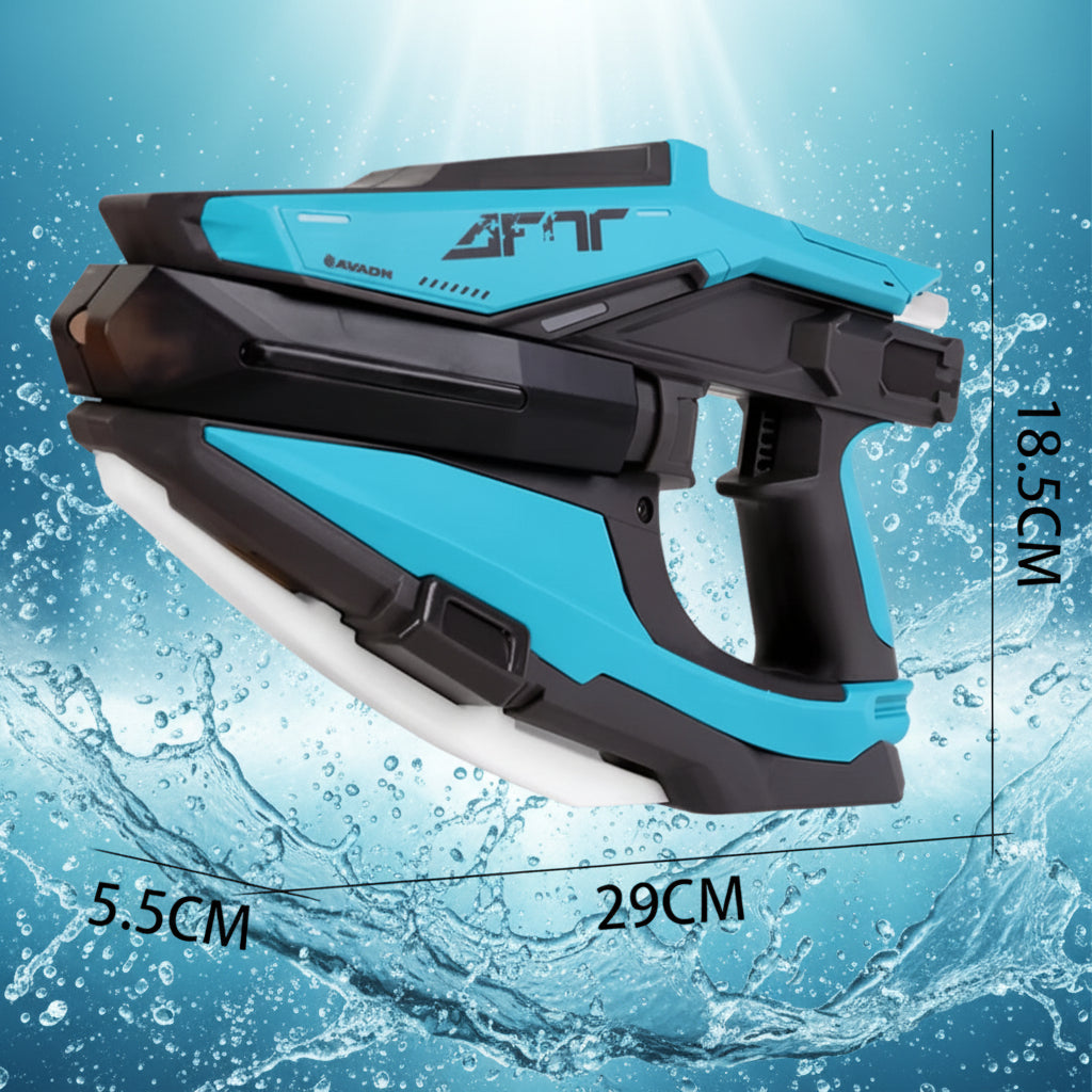 WaterStrike – Potenza e divertimento – Pistola ad acqua automatica Tomahawk