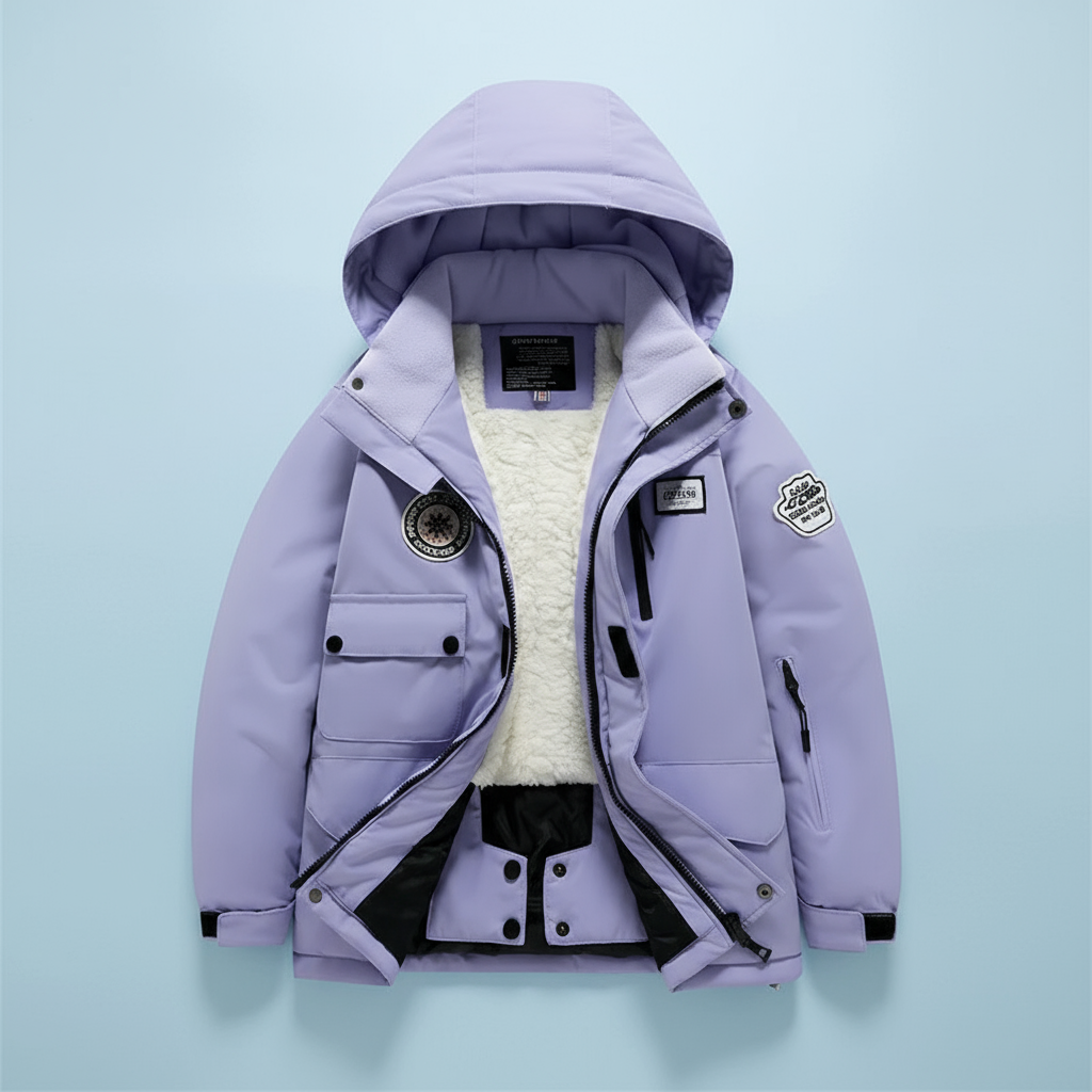 GlacierFit – Traspirante e protettivo Impermeabile – Tuta da sci con fodera in pile