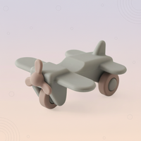 Thumbnail for Montessori Silicone Toy Car – Sicuro e adatto alla masticazione – Giocattolo da masticare in silicone a forma di veicolo