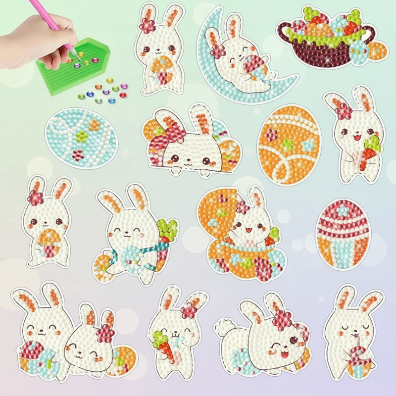 GemArt – Ombreggiato e brillante – Adesivi per pittura con diamanti